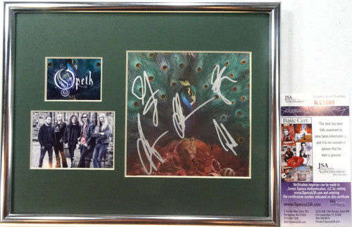 Firmato opeth autografo - cd,