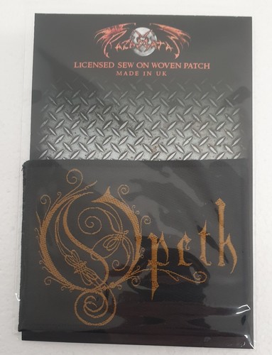 Opeth logo patch aufnäher - opeth,