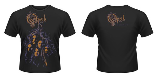 Opeth shirt faces xxl - opeth,