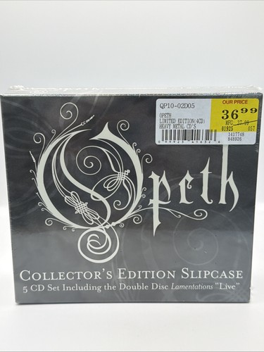 Opeth box set limited edition - opeth,