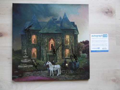Opeth band autografo originale - opeth,
